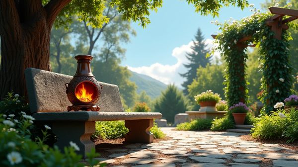 Top 5 idées créatives pour intégrer un brasero dans votre jardin