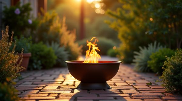 Un brasero extérieur : l'astuce inattendue pour votre jardin